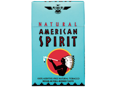 American Spirit Cigarettes American Spirit Box-Blue