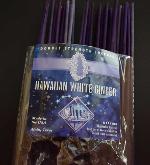19'' Incense Stick - Hawaiian White Ginger
