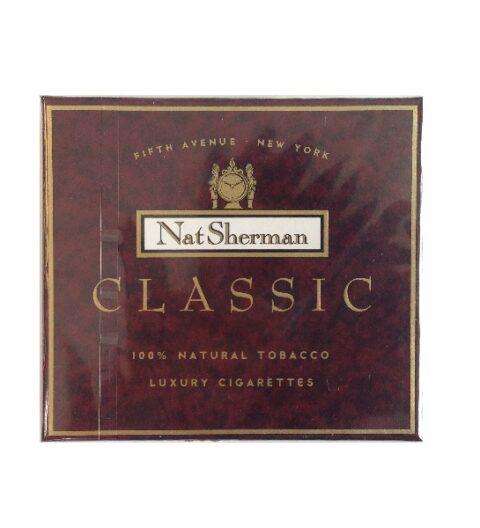 Pack - Nat Sherman Classic Luxury Cigarettes 