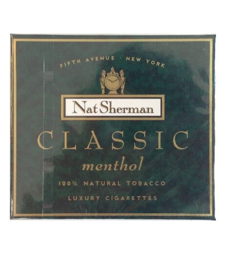 Pack - Nat Sherman Classic Menthol Luxury Cigarettes 