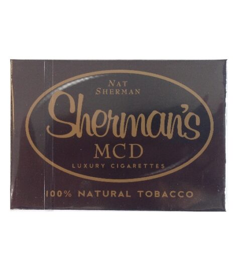 Pack - Nat Sherman's MCD Luxury Cigarettes