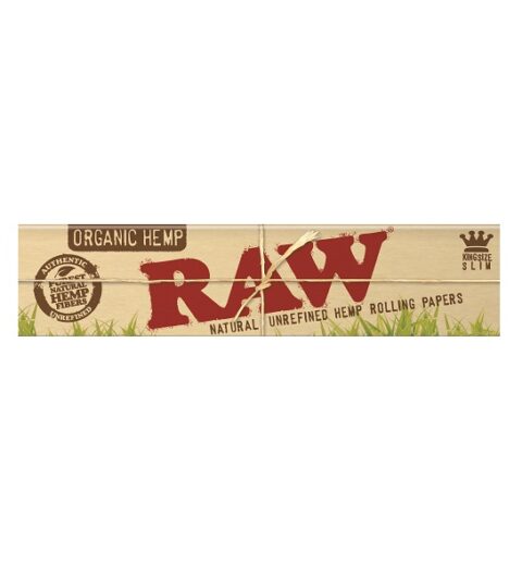 Raw Rolling Paper - Organic Hemp King Size Slim